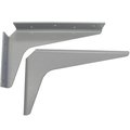 A & M Hardware A & M Hardware Am1218 G 12 In. X 18 In. Work Station Brackets - Gray AM1218 G